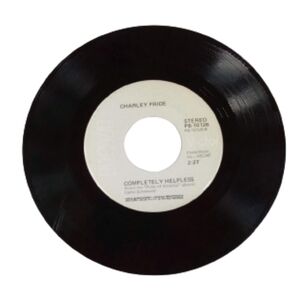 Charlie Pride Then Who Am I/Completely Helpless 45 RPM Vinyl Record